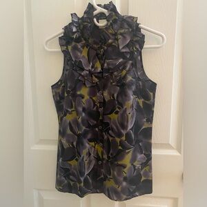 J CREW Silk Blouse Size 0